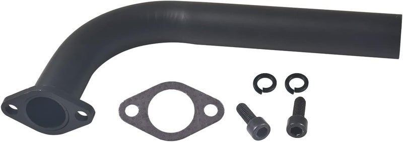 KANECJDL Exhaust Header Pipe for Predator 420 301cc 8hp GX240 270 390 Mini Bike Go Kart Golf Cart Mud Boats Lawnmower OHV Clone Engine - Image 1